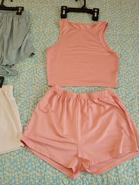 3/$15 Rose Loungewear Set Sz Sm